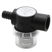 Inline Filter 1/2" Pipe to Hose Tail for Caravan/Motorhome Plumbing Inline - Dynamic Drive