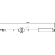 NAPA Brake Hydraulic Hose Line Front NBH1270