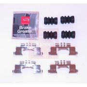Apec Brake Pad Accessory Fitting Kit Front fits Nissan Pixo 2009 on 1.0
