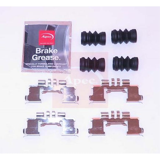 Apec Brake Pad Accessory Fitting Kit Front fits Nissan Pixo 2009 on 1.0