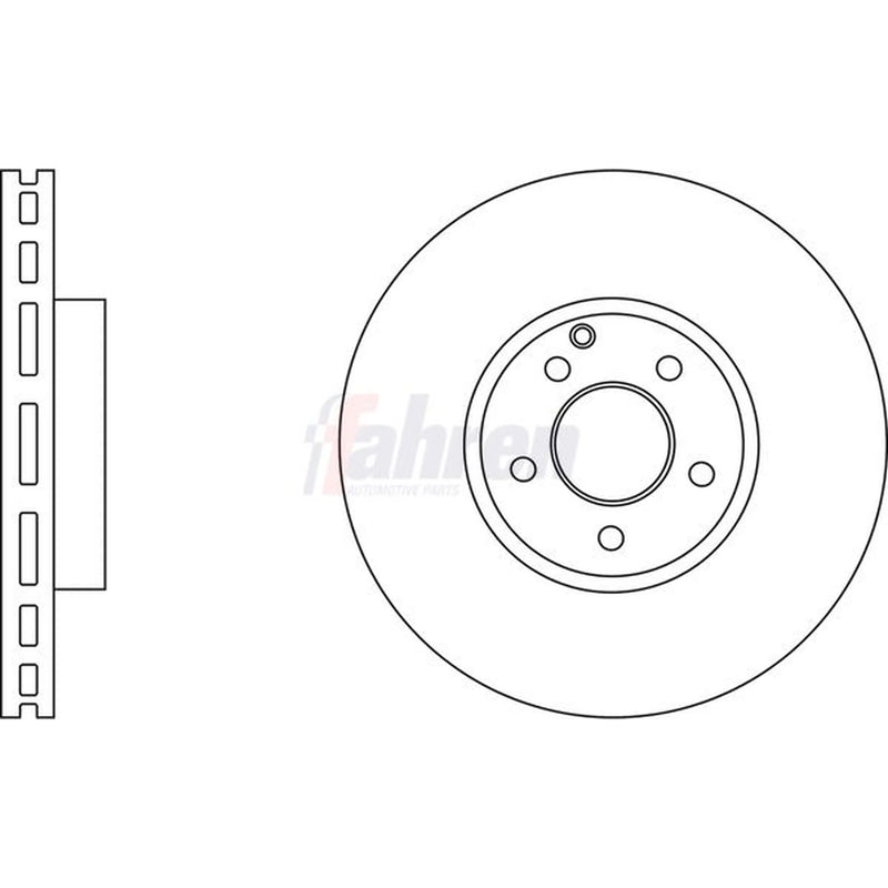 Fahren Front & Rear Brake Discs & Pads fits Mercedes-Benz E-Class T-Model