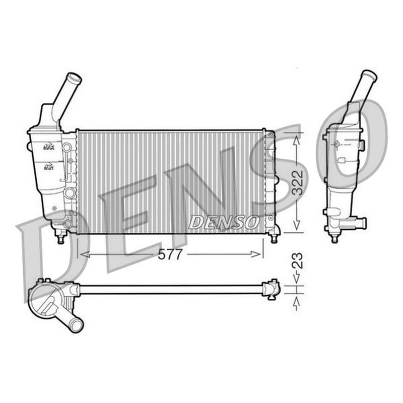 Denso Engine Radiator