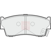 Apec Front Brake Pad Set fits Suzuki Vitara 1990-1999 1.6