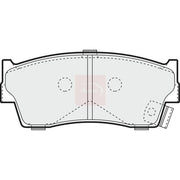 Apec Front Brake Pad Set PAD1086