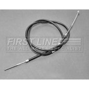 First Line Handbrake Cable Left Rear fits Skoda Favorit 1989-1994 1.3