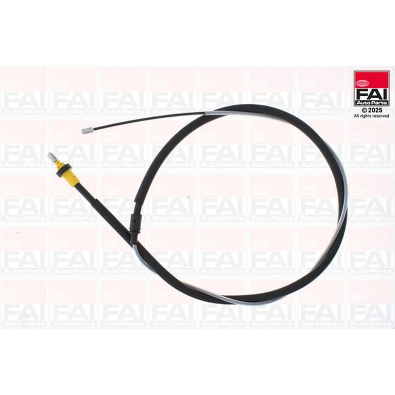 FAI Handbrake Cable Left Rear fits Peugeot 207 2006-2015 1.4 1.6