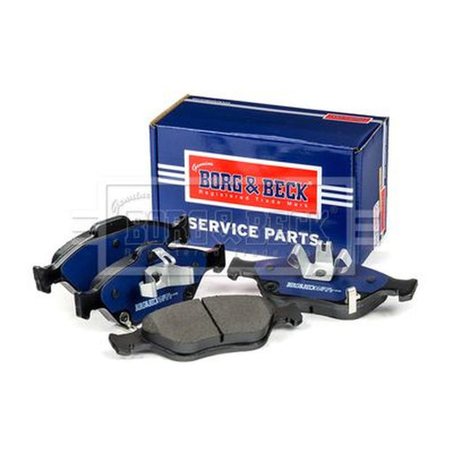 Borg & Beck Front & Rear Brake Discs & Pads fits Toyota Yaris/Vitz 2012-2020 1.5