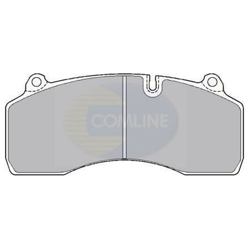 Comline 4 x Front Brake Pad Set fits Renault Trucks Midlum 2006 on
