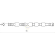 NAPA Brake Hydraulic Hose Line Front Left fits Ford B-Max 2012-2017