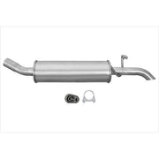 Hella End Silencer Rear fits Ford Fiesta 1989-1995 1.0 1.1