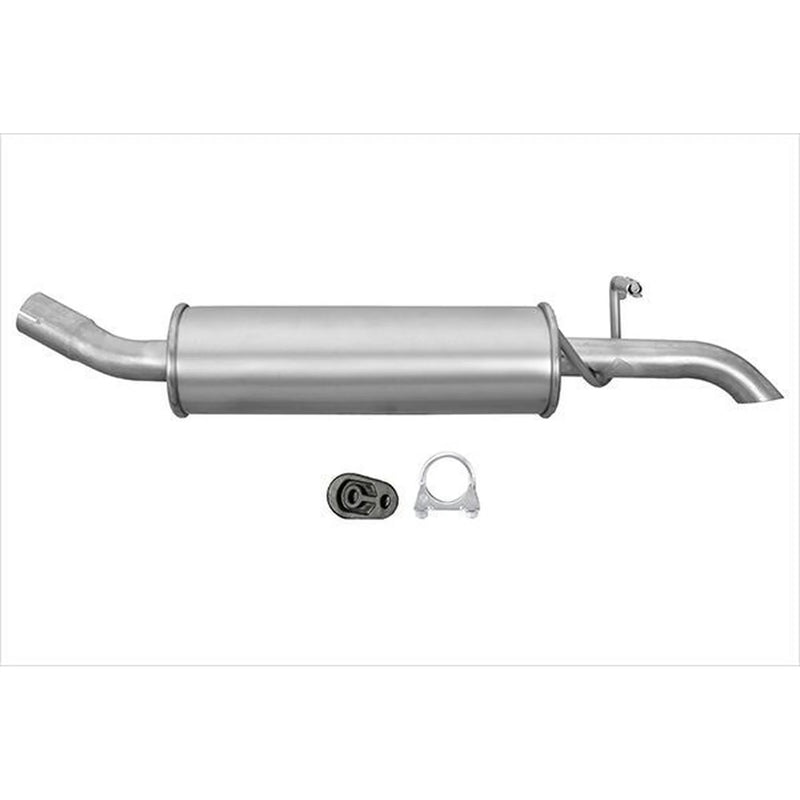 Hella End Silencer Rear fits Ford Fiesta 1989-1995 1.0 1.1