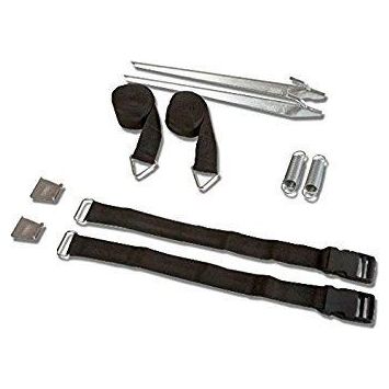 2X Fiamma Awning Tie-Down Straps New Style Clip In Front 98655-133 Nova - Dynamic Drive