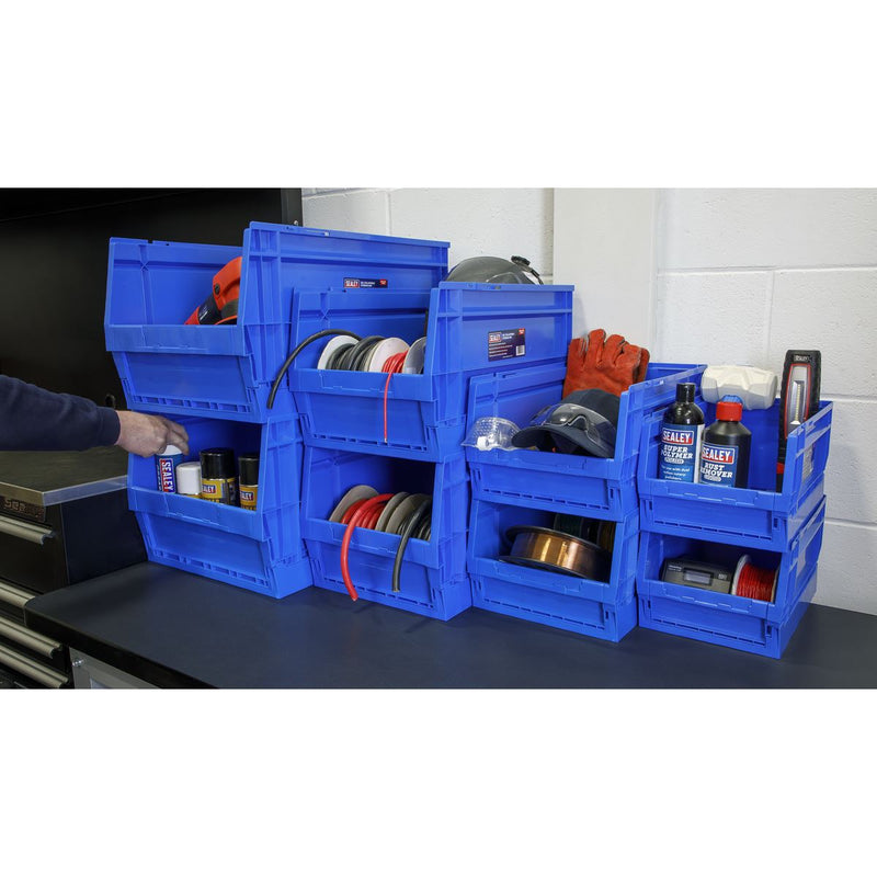Sealey Collapsible Storage Bin 15L CB15L Sealey - Dynamic Drive