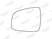 Summit Stick-On Standard Mirror Glass fits Dacia Logan Sandero 08 on LHS Summit - Bars 4 Cars