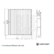 Blue Print Cabin Air Filter (Pollen Filter) fits Renault Grand Scénic II