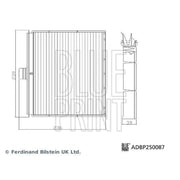 Blue Print Cabin Air Filter (Pollen Filter) ADBP250087