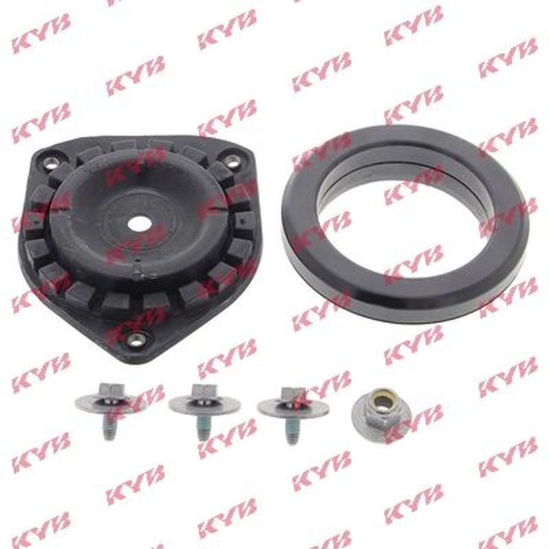 KYB Front Repair Kit Suspension Strut Support Mount fits Renault Fluence 2010 on