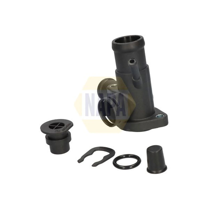 NAPA Coolant Flange Housing Connector fits Audi 80 B4 1991-1996 1.9
