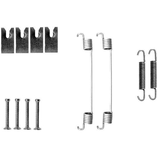 Mintex Brake Shoe Accessory Kit Rear fits Daihatsu Charade VIII 2011 on 1.33