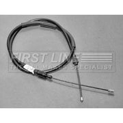First Line Handbrake Cable Left Rear fits Citroën Zx 1991-1997