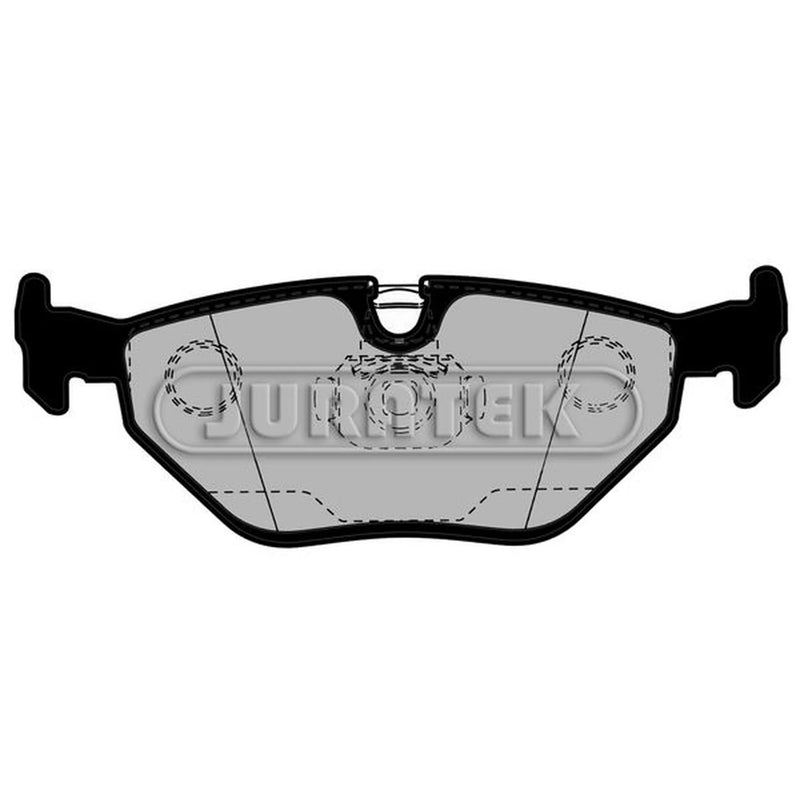 Juratek Front & Rear Pads fits BMW 5 1995-2004