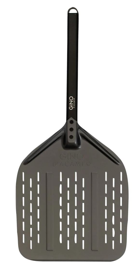 Gino 12 Perforated Pizza Peel Gino - Dynamic Drive