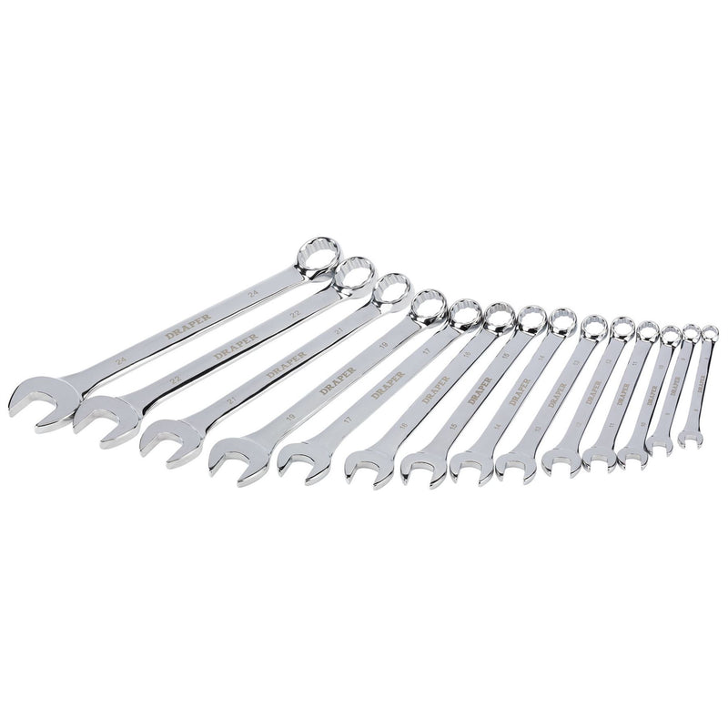 Draper HI-TORQ Metric Combination Spanner Set (14 Piece) 34236 Draper - Dynamic Drive