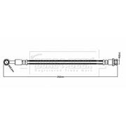 Borg & Beck Brake Hydraulic Hose Line outer BBH8846