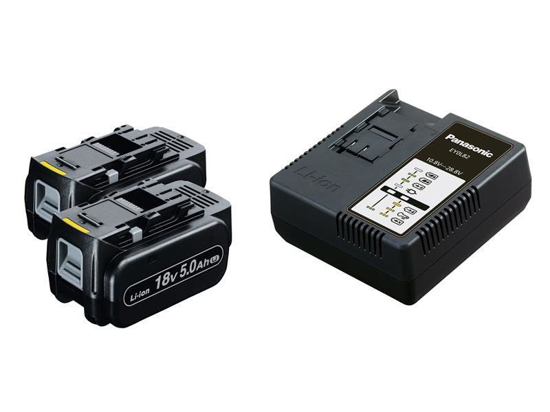 Panasonic EY4550LJ2G Jigsaw & Systainer Case 18V 2 x 5.0Ah Li-ion Panasonic - Dynamic Drive