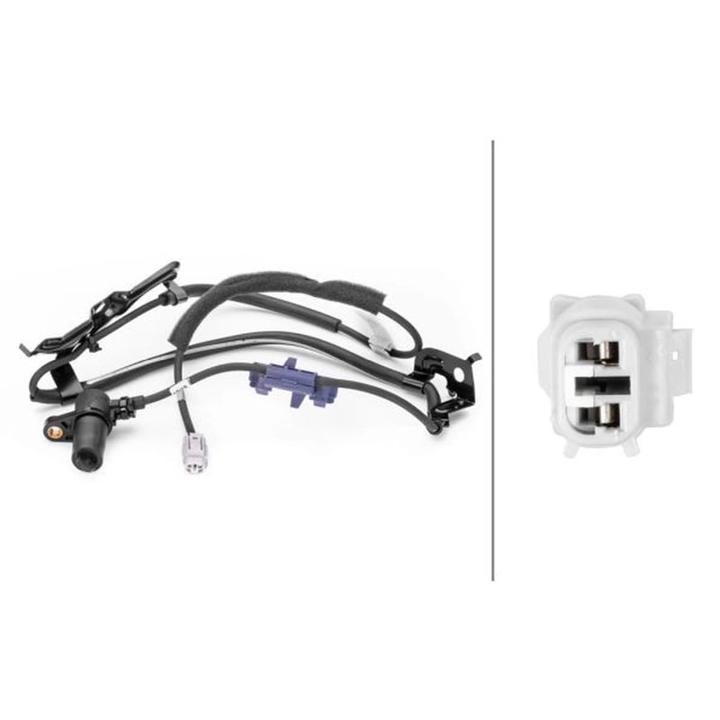 Hella ABS Wheel Speed Sensor Front