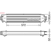 Denso Intercooler (Charge Air Cooler) DIT09103