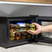 Baridi 8 Bottle Tabletop Wine Fridge & Cooler DH218 Baridi - Dynamic Drive