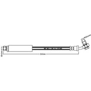 Juratek Brake Hydraulic Hose Line outer JBH1260
