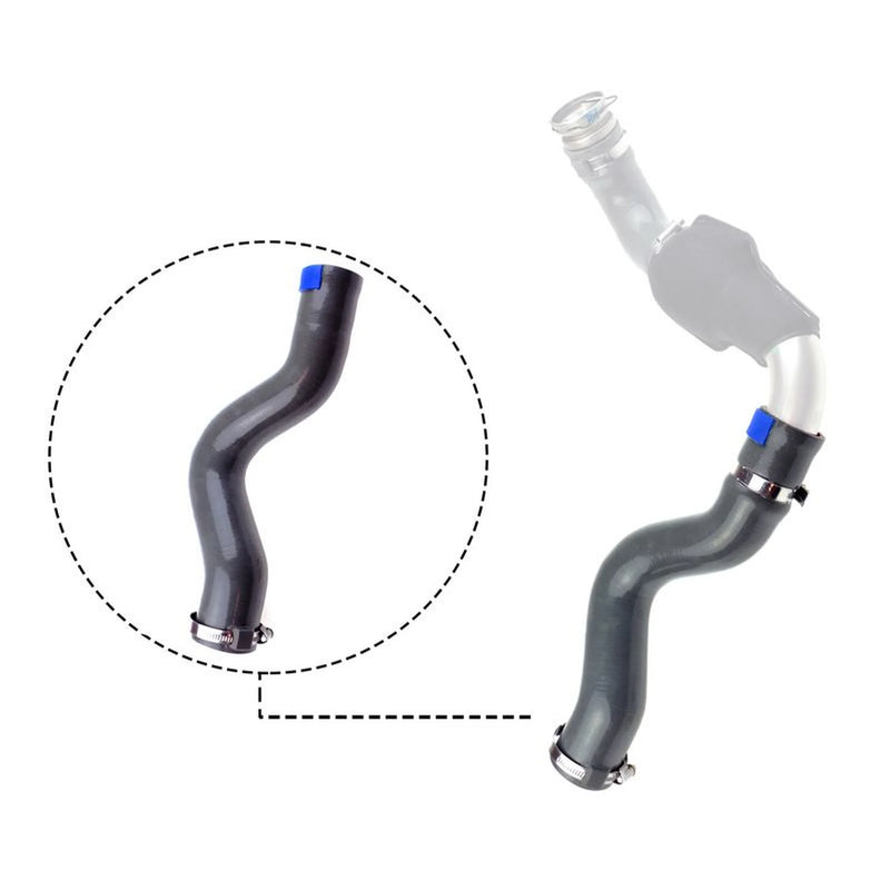 Gates Intercooler Turbo Charge Air Hose 420mm fits Opel Vivaro A 2006-2014 2.5
