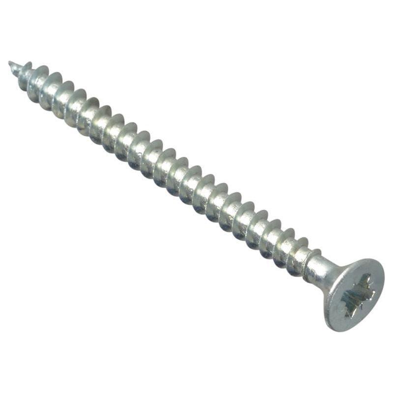 Forgefix Multi-Purpose Pozi Compatible Screw CSK ST ZP 4 x 50mm Box 200 ForgeFix - Town Tools