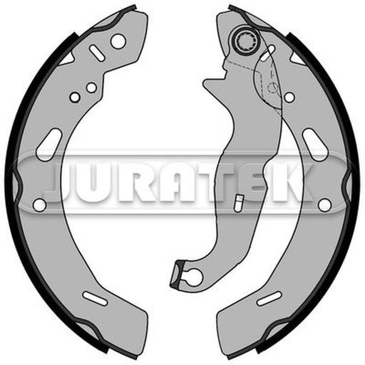 Juratek Brake Shoe Set Axle Kit Rear fits Ford Fiesta 2010-2017 1.6