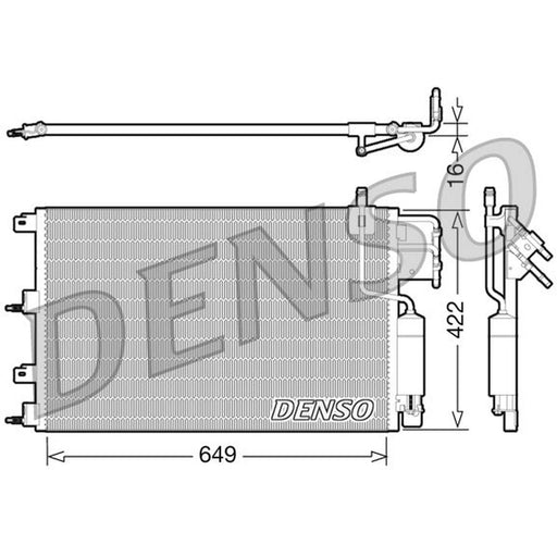 Denso Air Conditioning Condenser