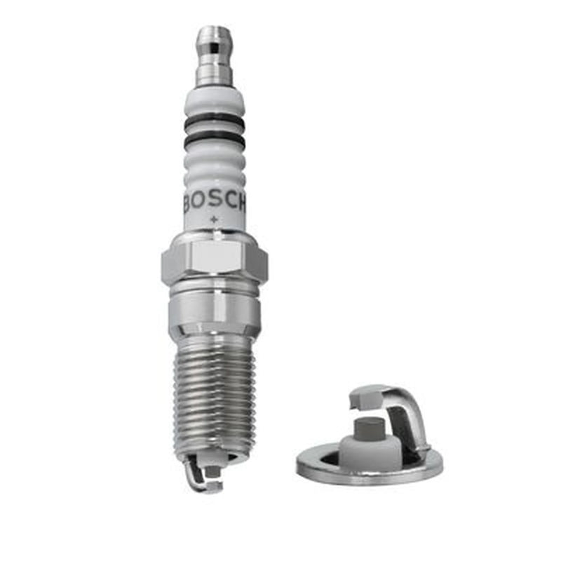 Bosch Ignition Service Kit (4 Spark Plugs + Ignition Coil) fits Ford Fiesta