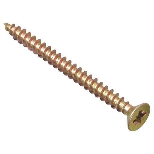 Forgefix Multi-Purpose Pozi Compatible Screw CSK ST ZYP 5.0 x 60mm Box 100 ForgeFix - NN4 Online