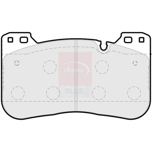 Apec Front Brake Pad Set fits BMW 2 2022 on