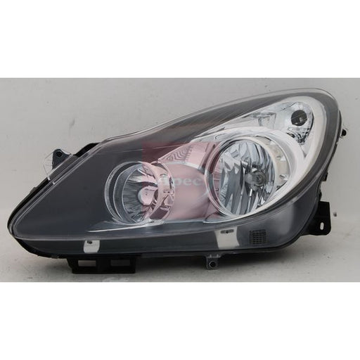 Apec Headlight Headlamp H7/H1 Left fits Opel Corsa D 2006-2014