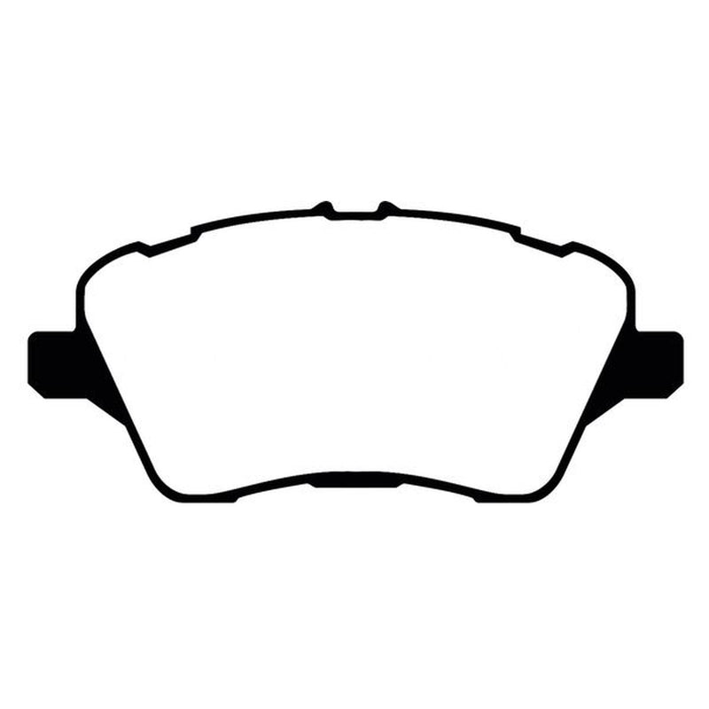 Abtex Front Brake Pad Set fits Ford B-Max 2012-2017 1.0 1.4 1.5 1.6