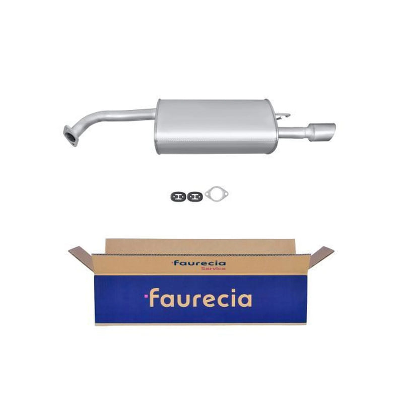 Hella End Silencer Rear fits Daewoo Leganza 1997-2004 2.0 2.2