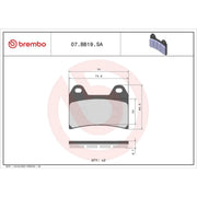 Brembo Front Floating Brake Disc & Rear Floating Brake Disc fits Ducati Monster