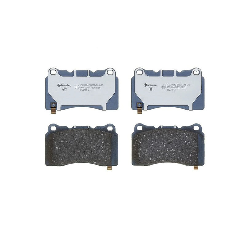 Brembo 4 x Front Brake Pad Set fits Tesla Model S 2012-2017