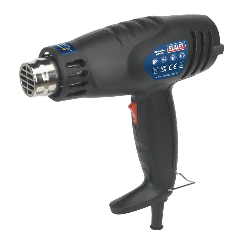 Sealey Hot Air Gun 1600W 2-Speed 375C/500C HS105 Sealey - Dynamic Drive