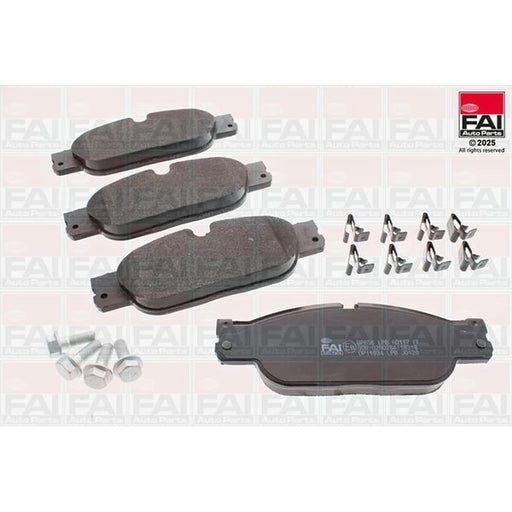 FAI Front Brake Pad Set fits Jaguar S-Type II 1999-2007 2.5 2.7 3.0 4.2