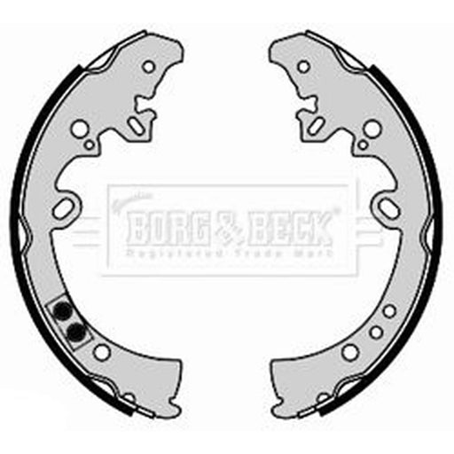 Borg & Beck Brake Shoe Set Axle Kit BBS6436