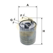 NAPA Fuel Filter Element fits Mercedes-Benz Sprinter 3,5-T 2006-2018