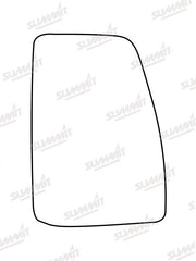 Summit Heated Backing Plate with Commercial Glass fits Ford Transit Custom 12-17 RHS Summit - Bars 4 Cars